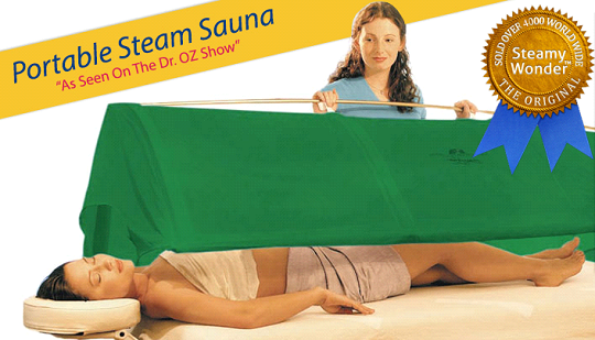 Steamy Wonder™ Portable Steam Sauna 3512